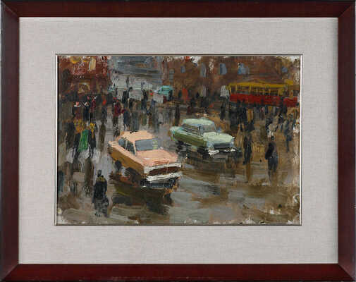 Васильев Юрий Иванович. У Киевского вокзала